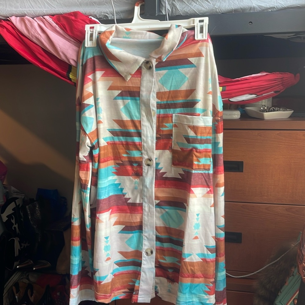aztec shacket